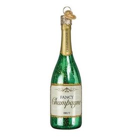 OLD WORLD CHRISTMAS 32440   CHAMPAGNE BOTTLE