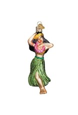 OLD WORLD CHRISTMAS HULA DANCER