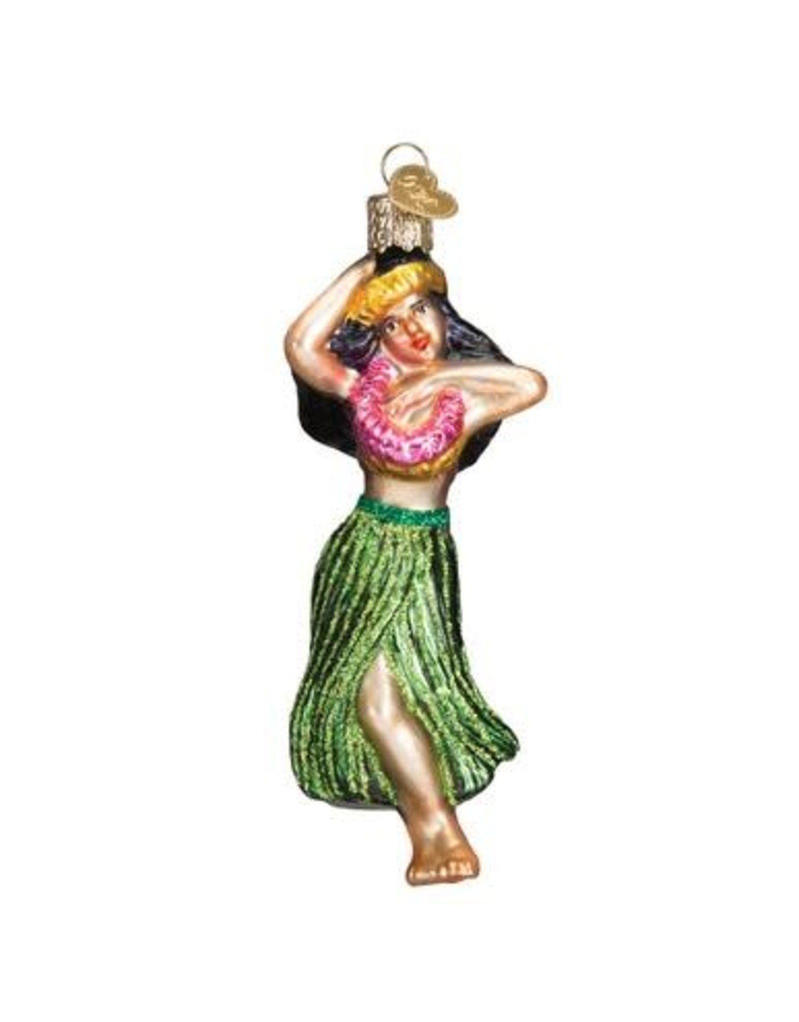 OLD WORLD CHRISTMAS HULA DANCER