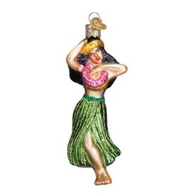 OLD WORLD CHRISTMAS HULA DANCER