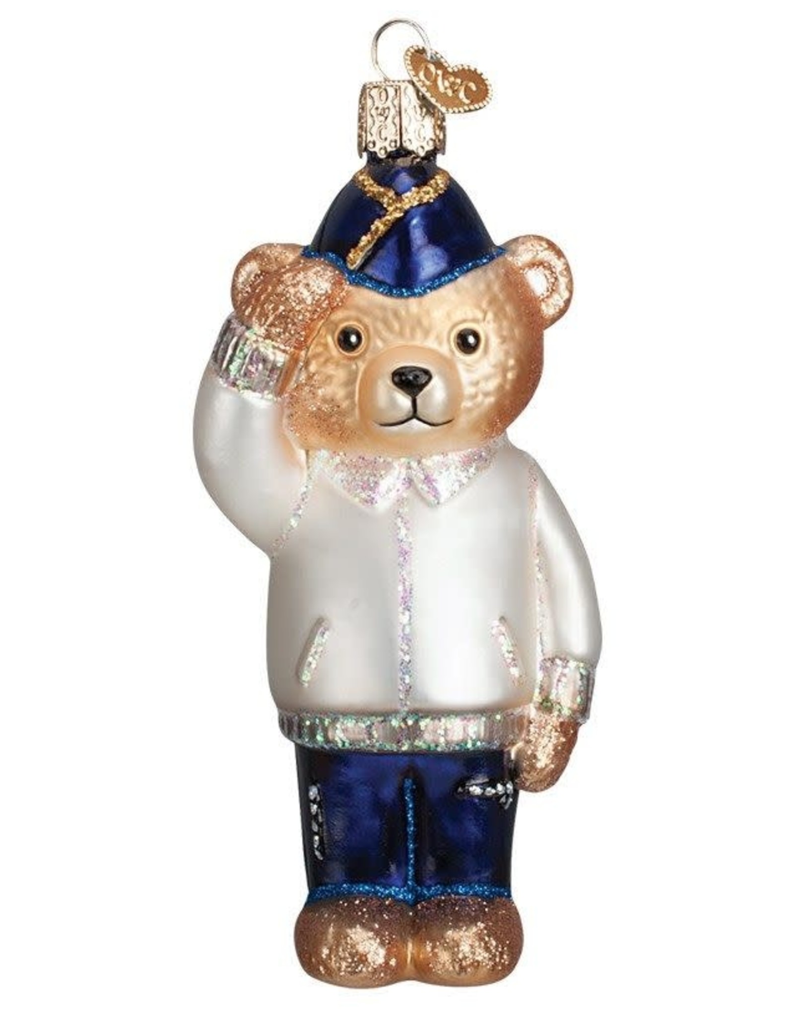 OLD WORLD CHRISTMAS VETERAN BEAR
