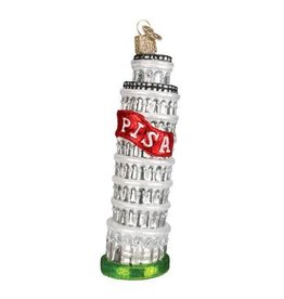 OLD WORLD CHRISTMAS 20055   LEANING TOWER OF PISA