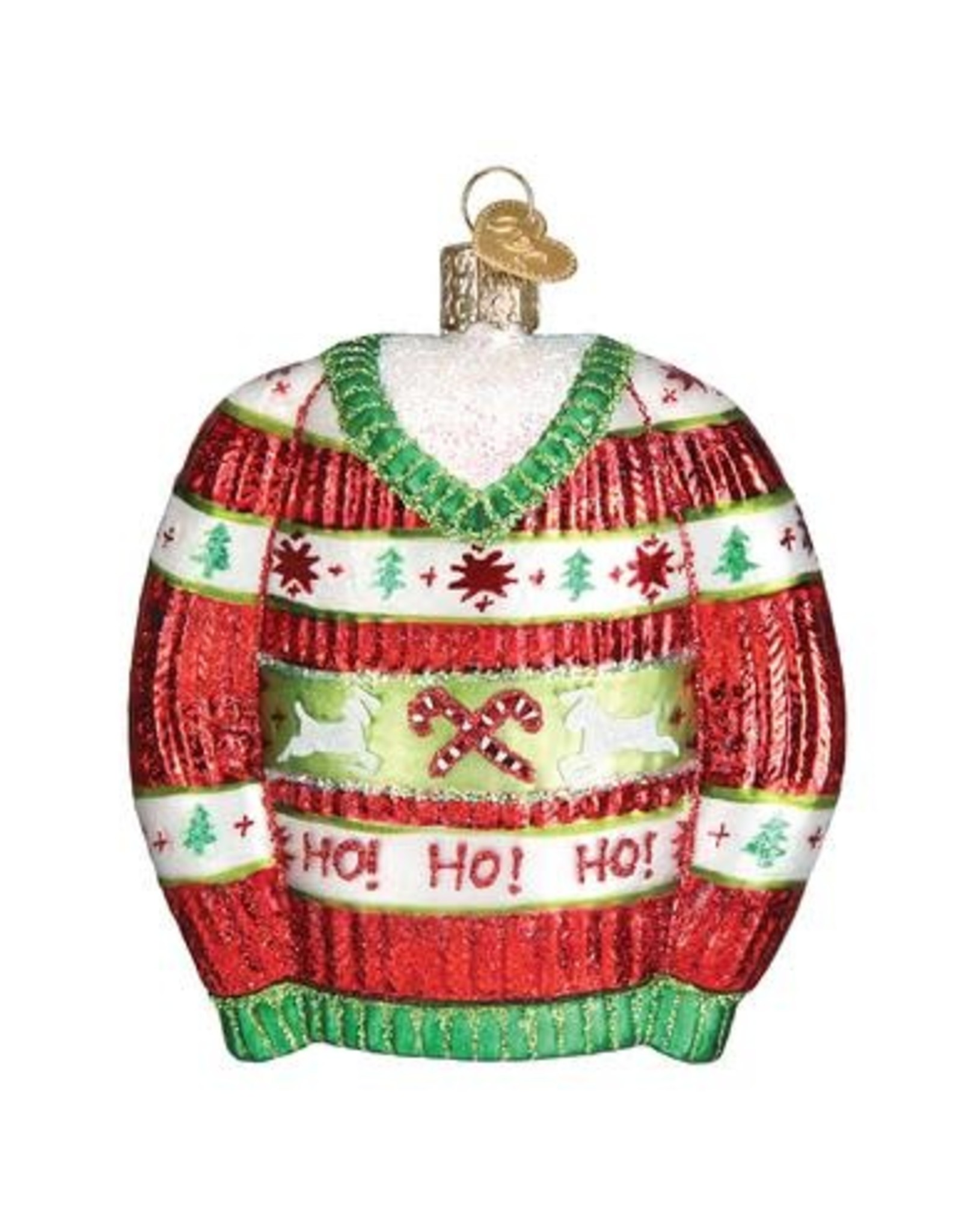 OLD WORLD CHRISTMAS 32260   FESTIVE CHRISTMAS SWEATER