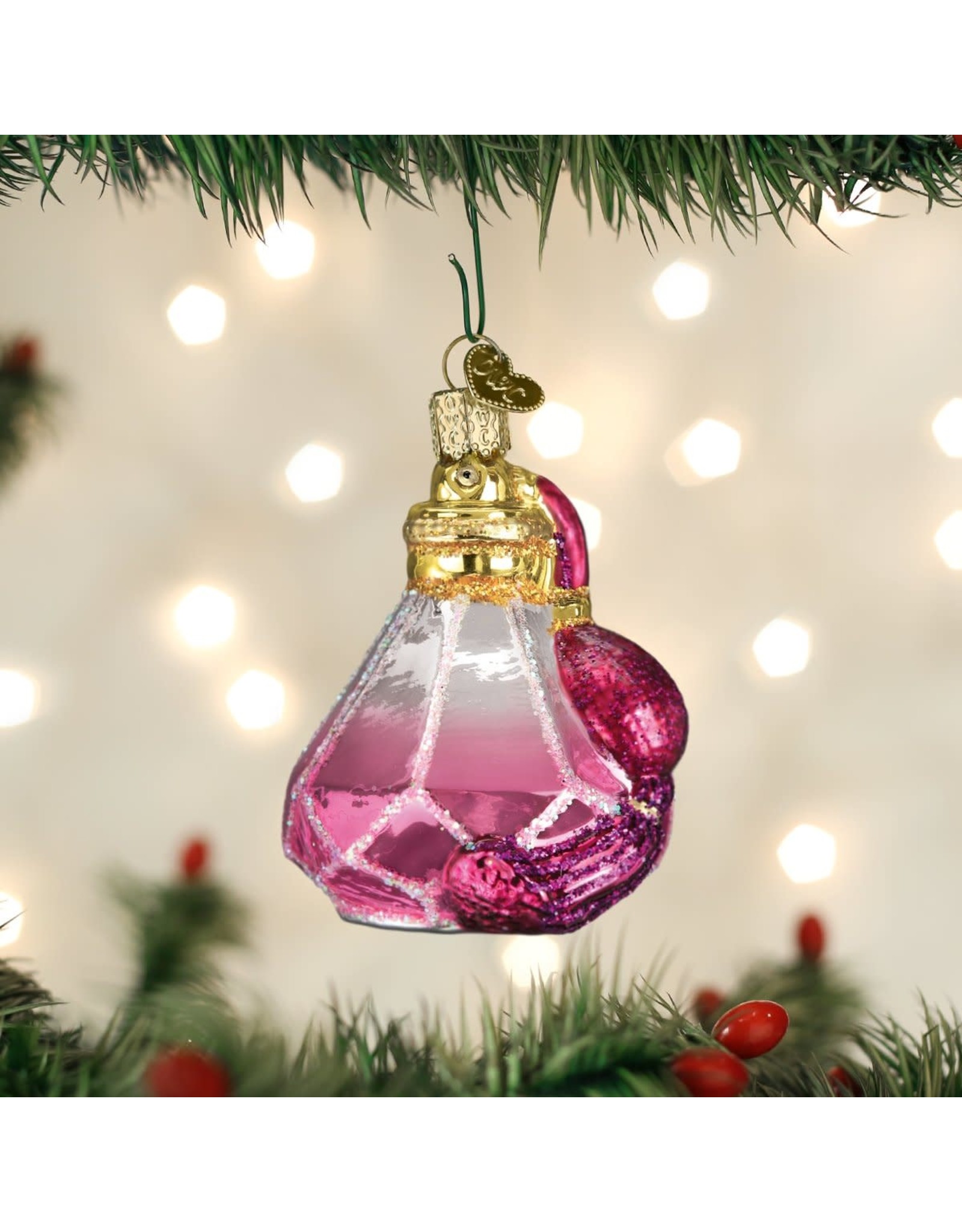 OLD WORLD CHRISTMAS PERFUME BOTTLE