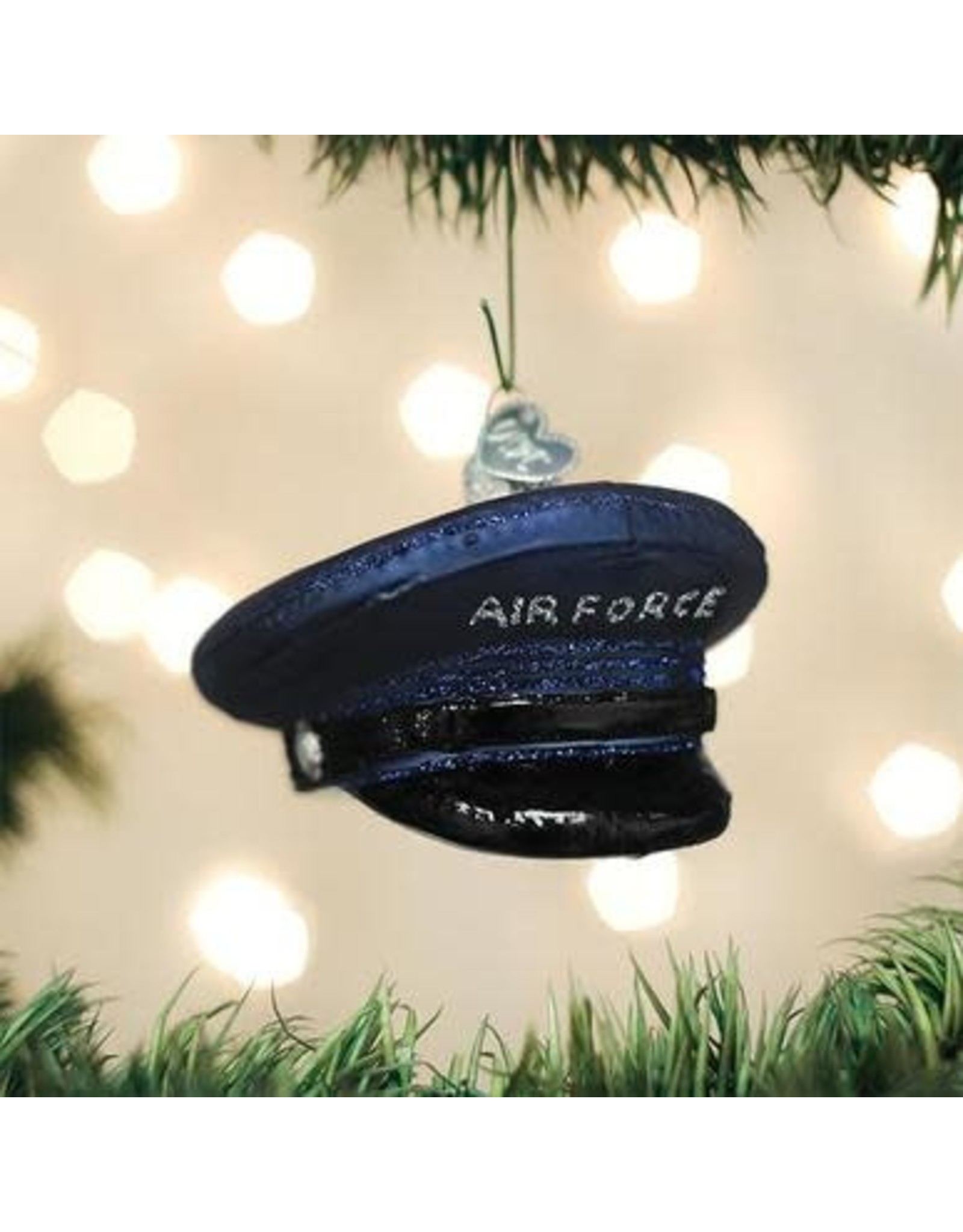 OLD WORLD CHRISTMAS AIR FORCE CAP