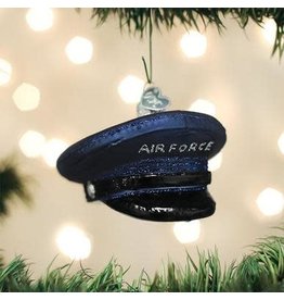 OLD WORLD CHRISTMAS AIR FORCE CAP