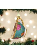 OLD WORLD CHRISTMAS 32393   CUP OF TEA