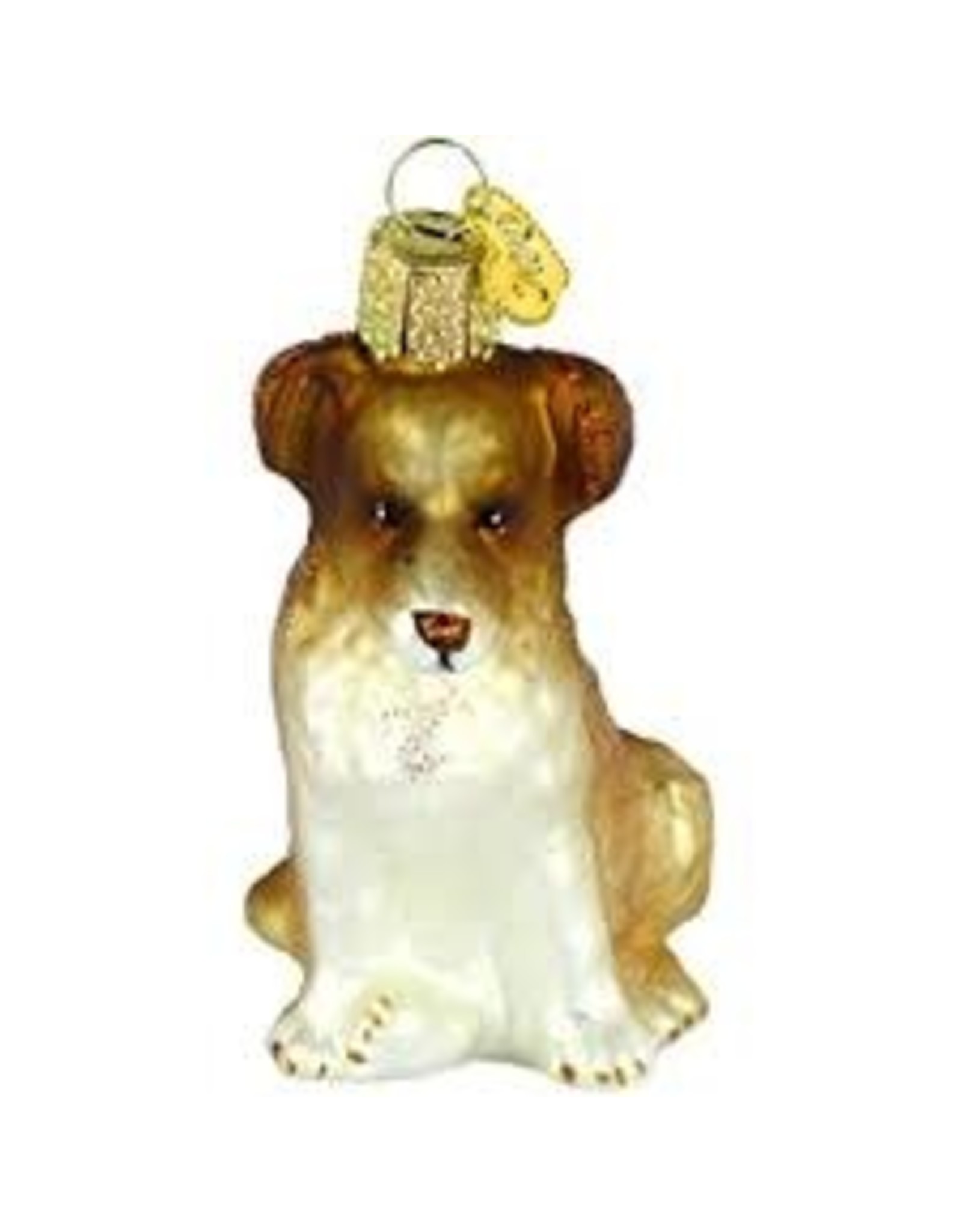 OLD WORLD CHRISTMAS SHEPHERD PUPPY