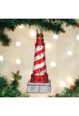 OLD WORLD CHRISTMAS WHITE SHOAL LIGHTHOUSE