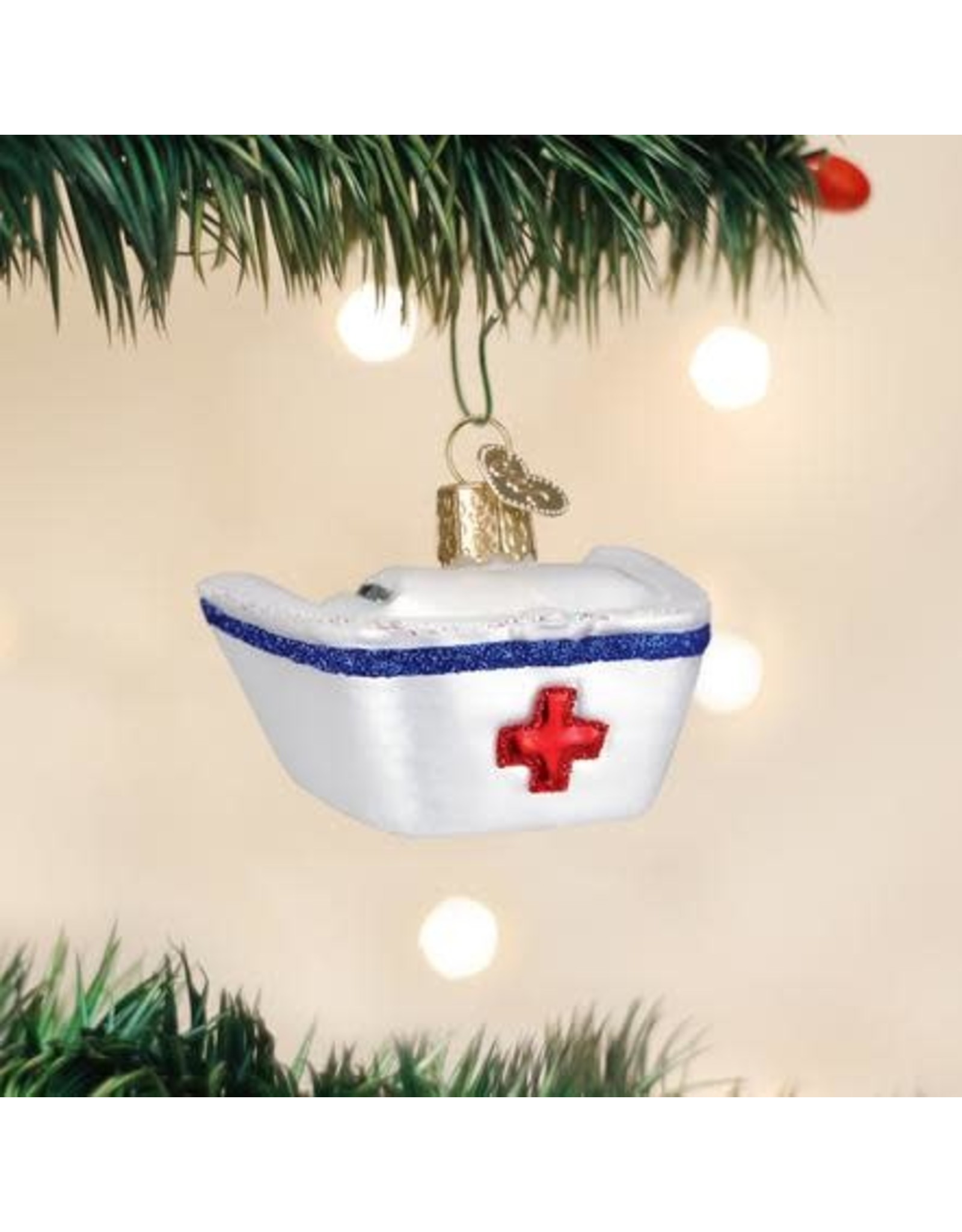 OLD WORLD CHRISTMAS NURSE'S CAP