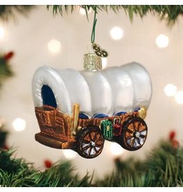 OLD WORLD CHRISTMAS COVERED WAGON