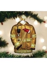 OLD WORLD CHRISTMAS 32462   FIREFIGHTER'S COAT