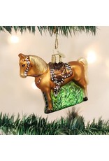 OLD WORLD CHRISTMAS WESTERN HORSE