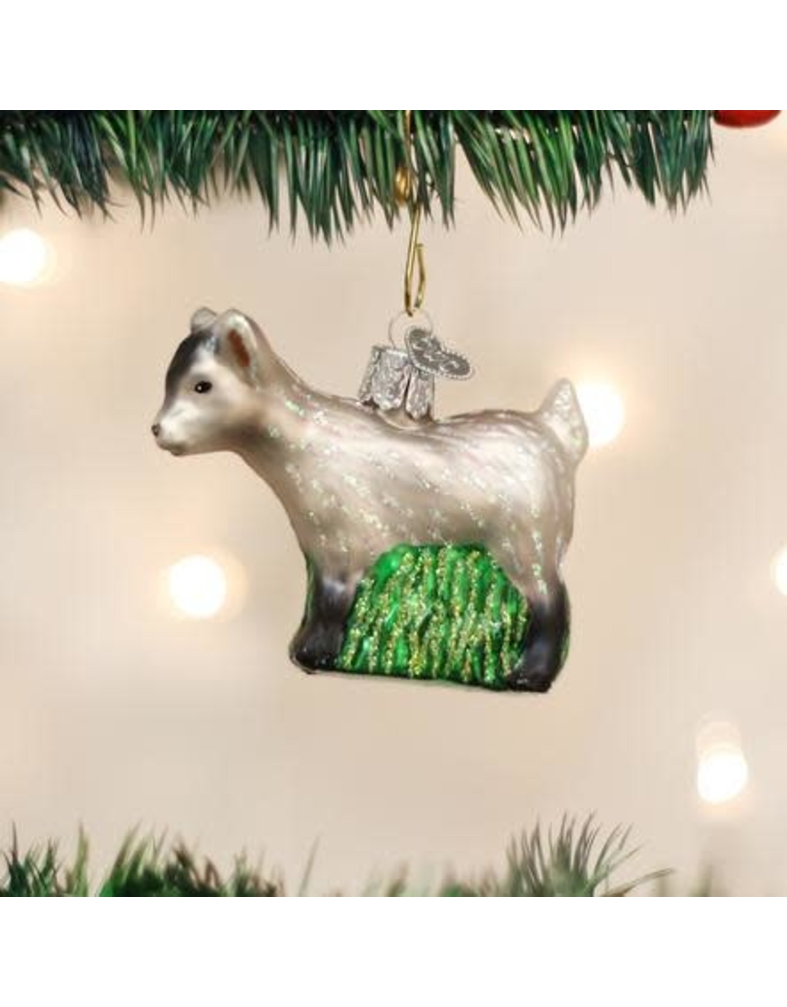 OLD WORLD CHRISTMAS 12285   PYGMY GOAT