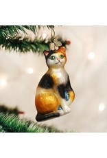OLD WORLD CHRISTMAS 12399   CALICO CAT