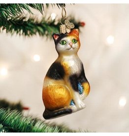 OLD WORLD CHRISTMAS 12399   CALICO CAT