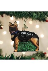 OLD WORLD CHRISTMAS 12546   K-9 DOG