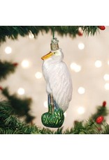 OLD WORLD CHRISTMAS GREAT EGRET