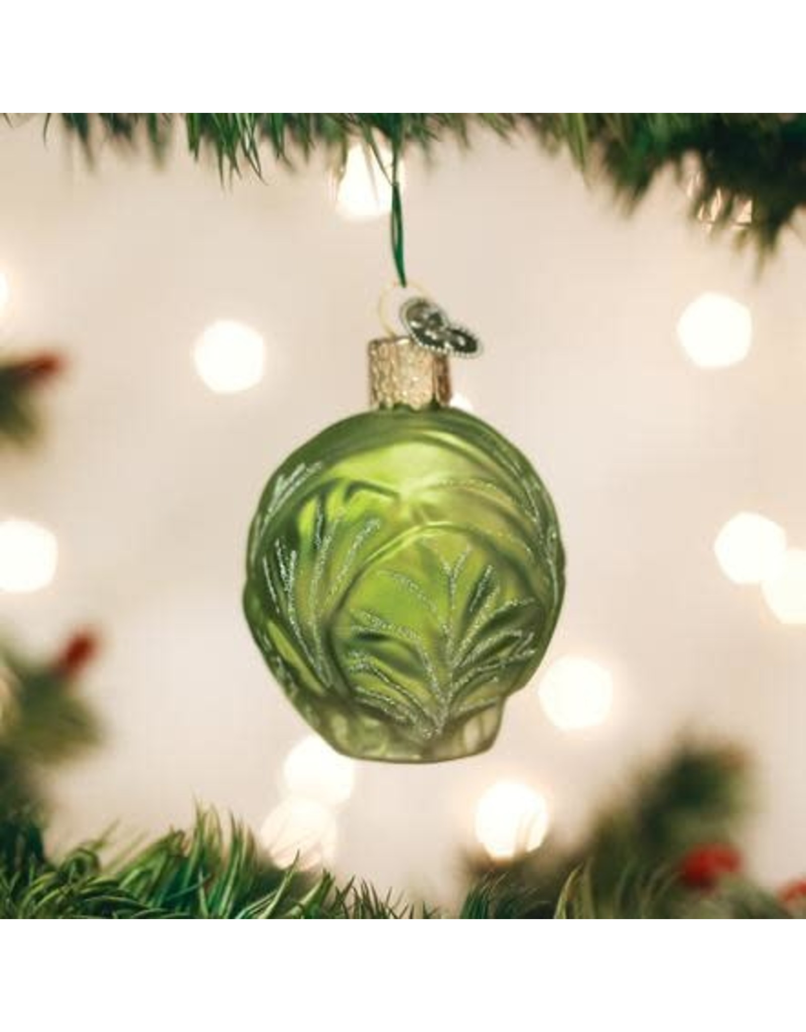 OLD WORLD CHRISTMAS BRUSSEL SPROUT
