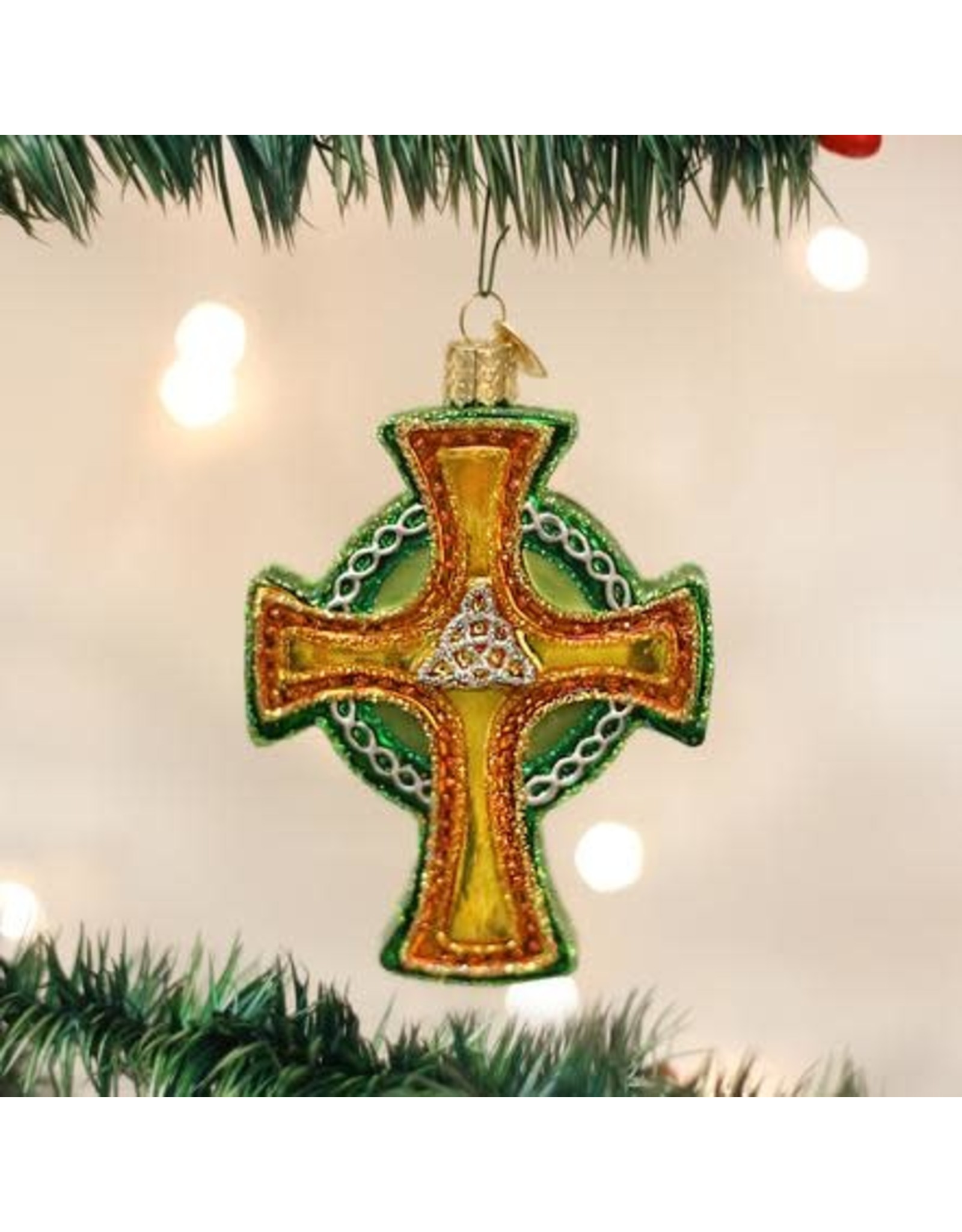 OLD WORLD CHRISTMAS 36117   TRINITY CROSS