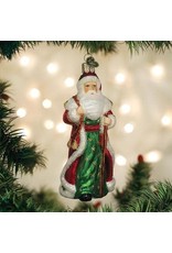 OLD WORLD CHRISTMAS 40307   FATHER CHRISTMAS WITH BELLS
