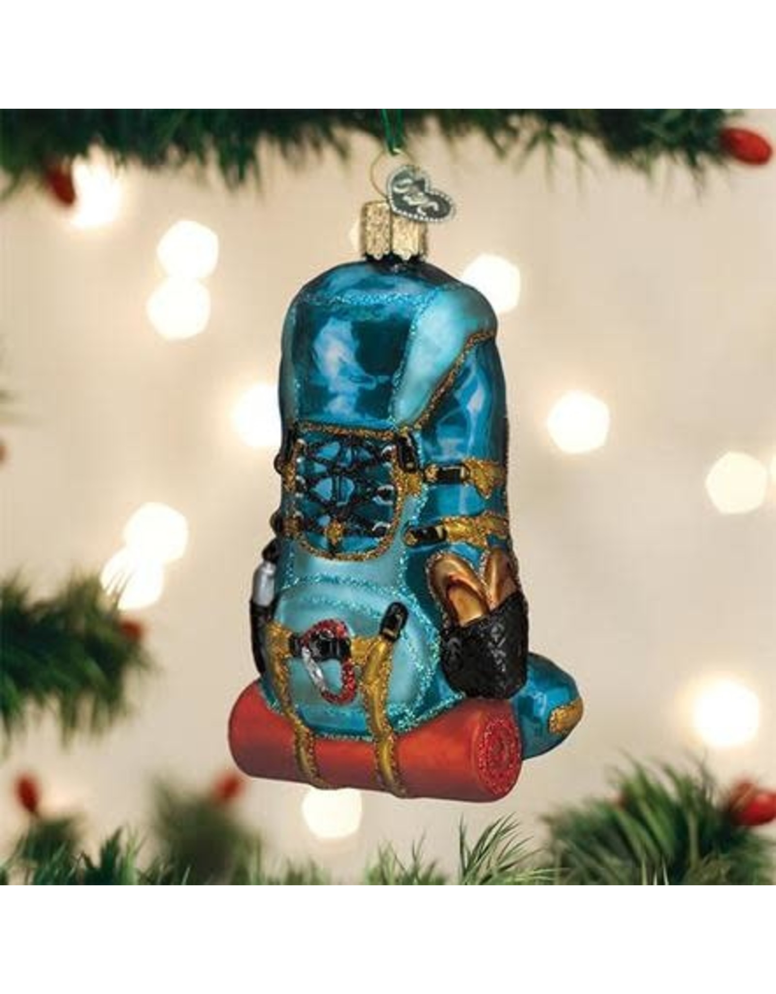 OLD WORLD CHRISTMAS HIKING BACKPACK