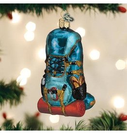OLD WORLD CHRISTMAS HIKING BACKPACK