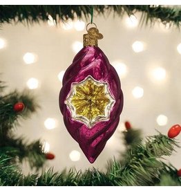 OLD WORLD CHRISTMAS LUSTEROUS ORCHID REFLECT