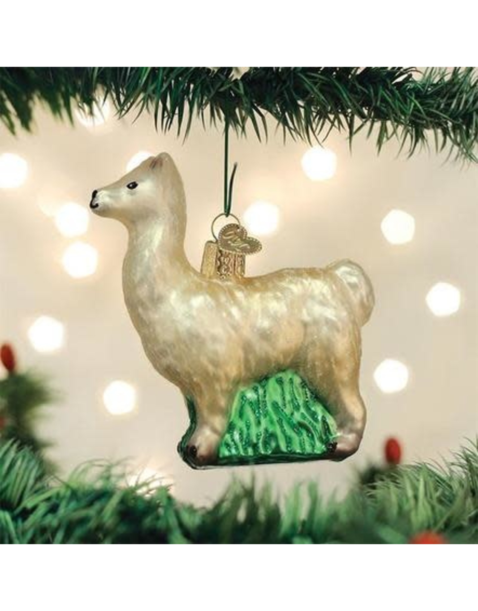 OLD WORLD CHRISTMAS 12284   LLAMA