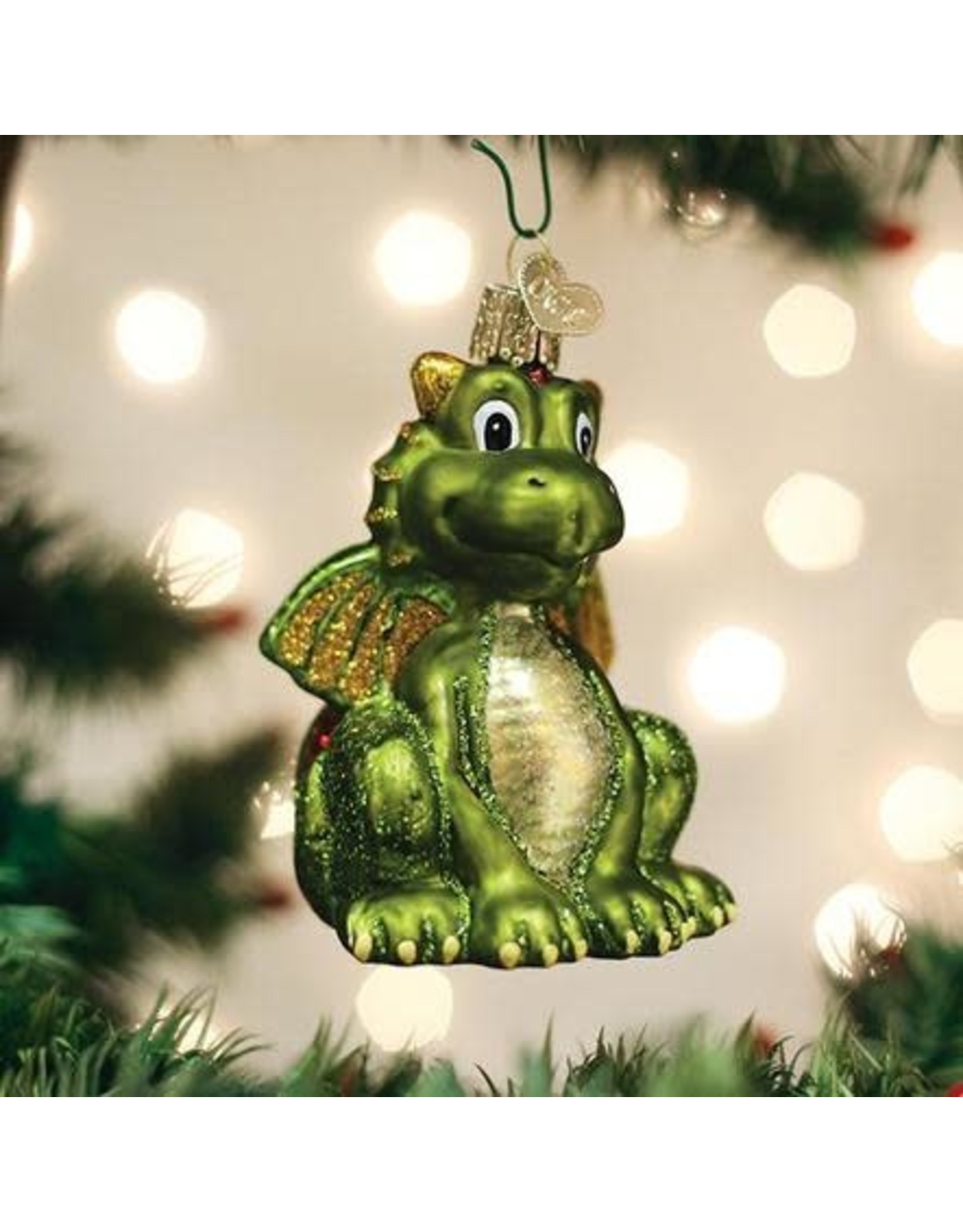 OLD WORLD CHRISTMAS 12575   LITTLE DRAGON