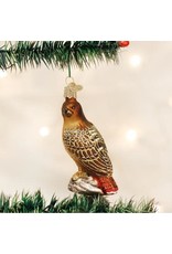 OLD WORLD CHRISTMAS RED-TAILED HAWK