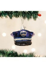 OLD WORLD CHRISTMAS 32138   POLICE OFFICER'S CAP