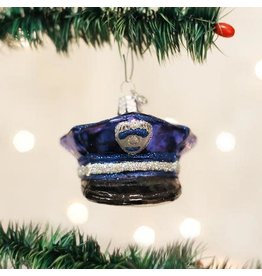 OLD WORLD CHRISTMAS 32138   POLICE OFFICER'S CAP