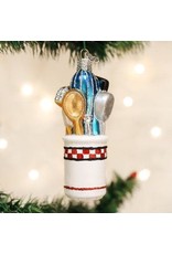 OLD WORLD CHRISTMAS 32257   KITCHEN UTENSILS