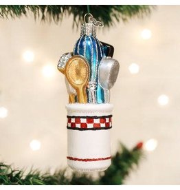 OLD WORLD CHRISTMAS 32257   KITCHEN UTENSILS