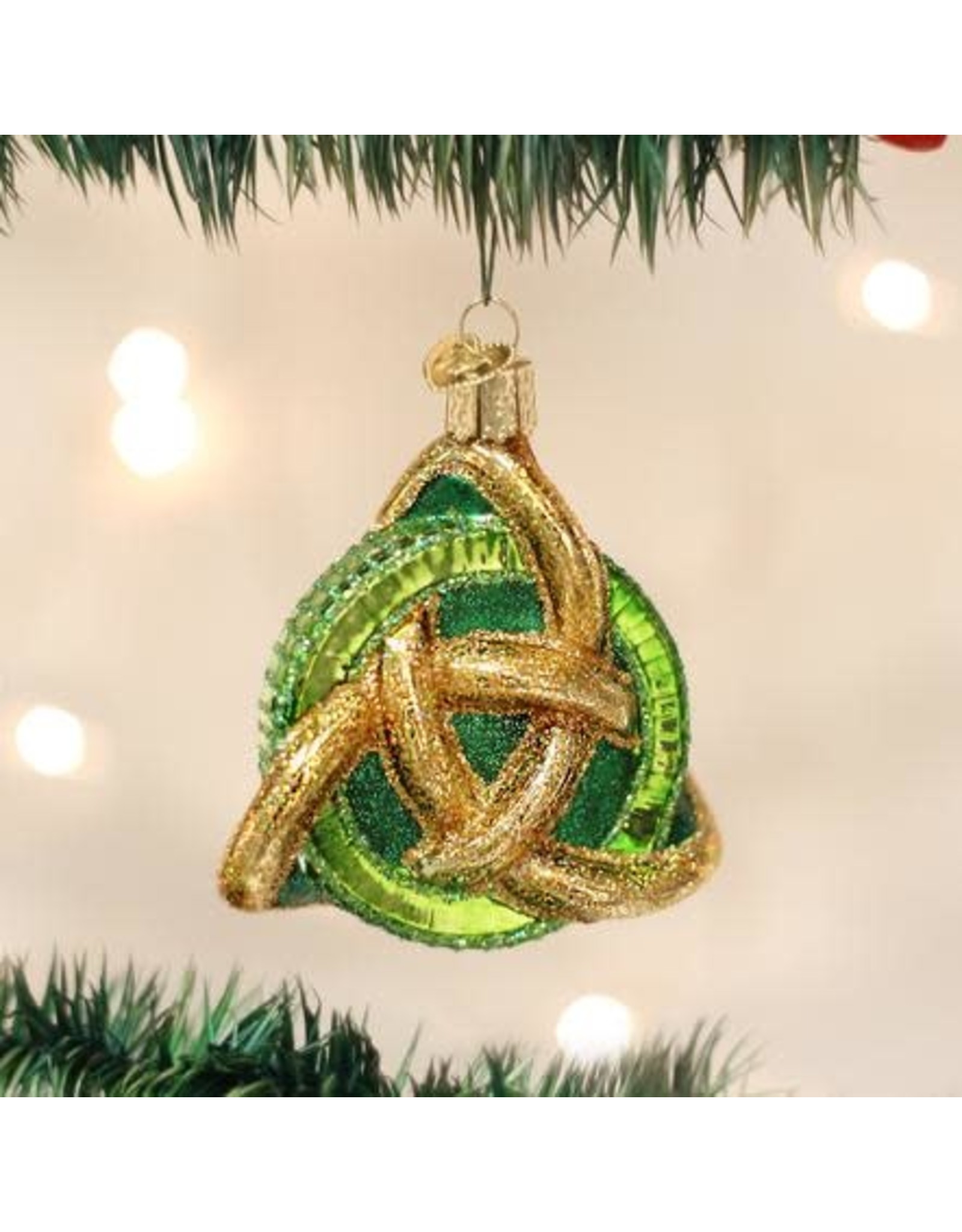 OLD WORLD CHRISTMAS 36118   TRINITY KNOT