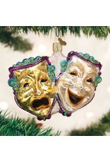 OLD WORLD CHRISTMAS 36195   COMEDY AND TRAGEDY