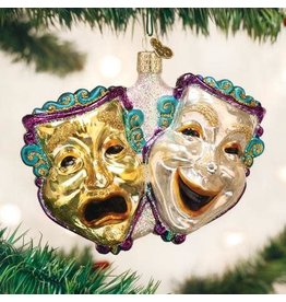 OLD WORLD CHRISTMAS 36195   COMEDY AND TRAGEDY