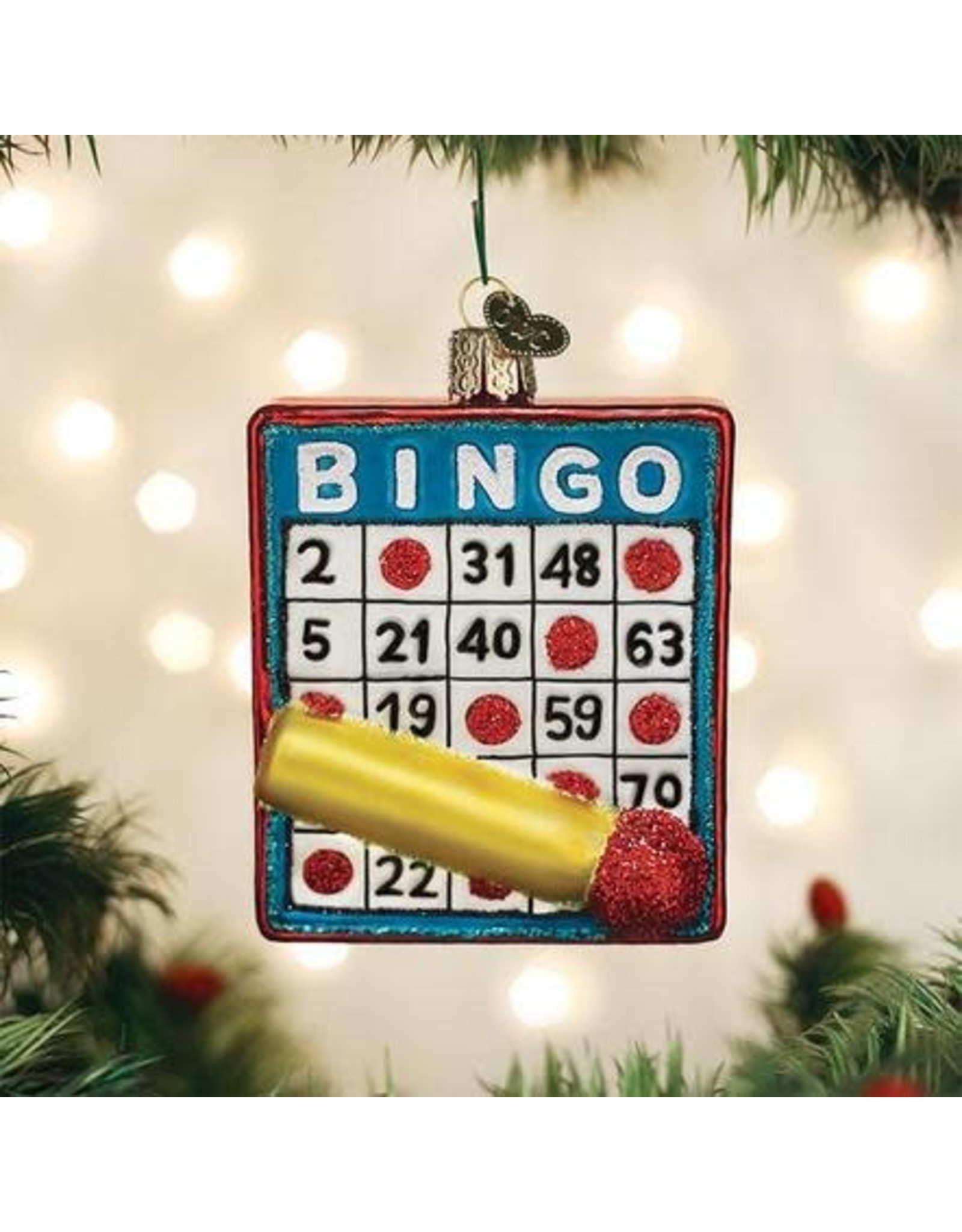 OLD WORLD CHRISTMAS 44137   BINGO