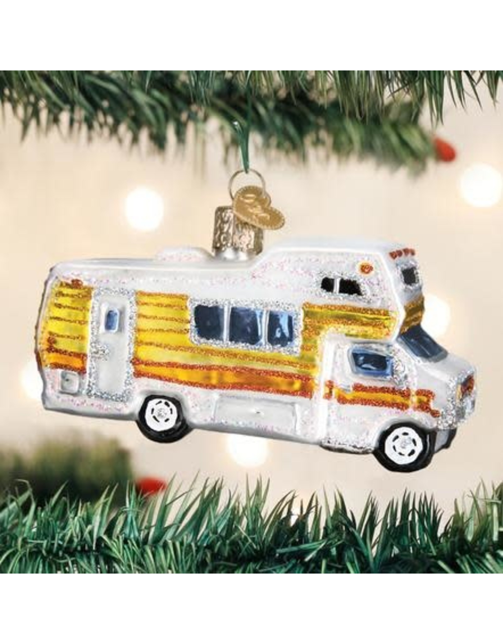 OLD WORLD CHRISTMAS 46069   CLASSIC MOTORHOME