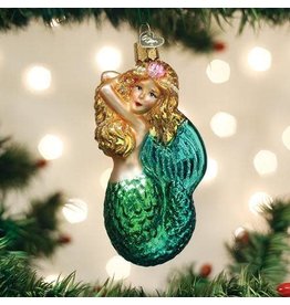 OLD WORLD CHRISTMAS 10234   SEASHELL MERMAID
