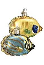 OLD WORLD CHRISTMAS 12261   BUTTERFLY FISH-ASSORTED