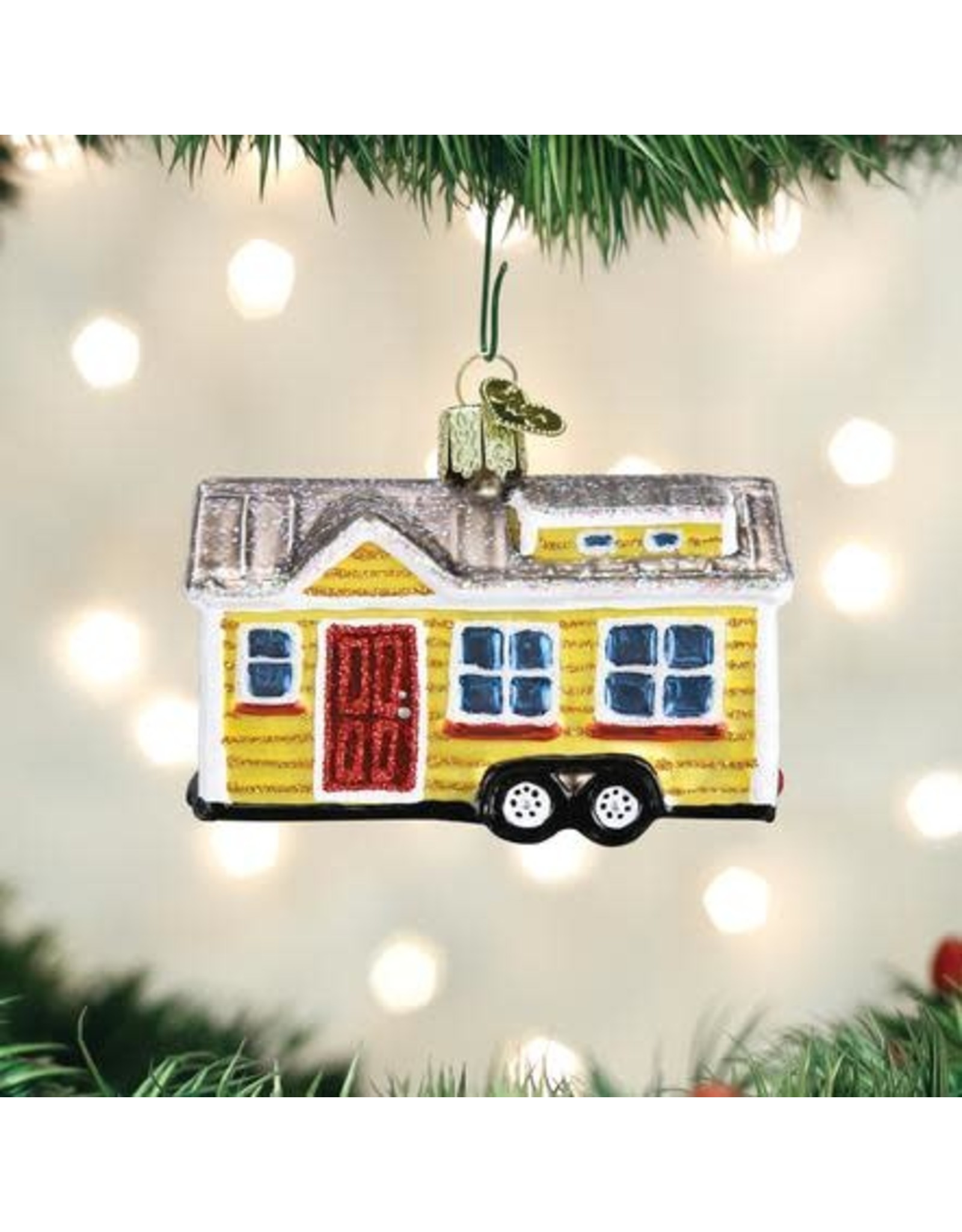 OLD WORLD CHRISTMAS TINY HOUSE