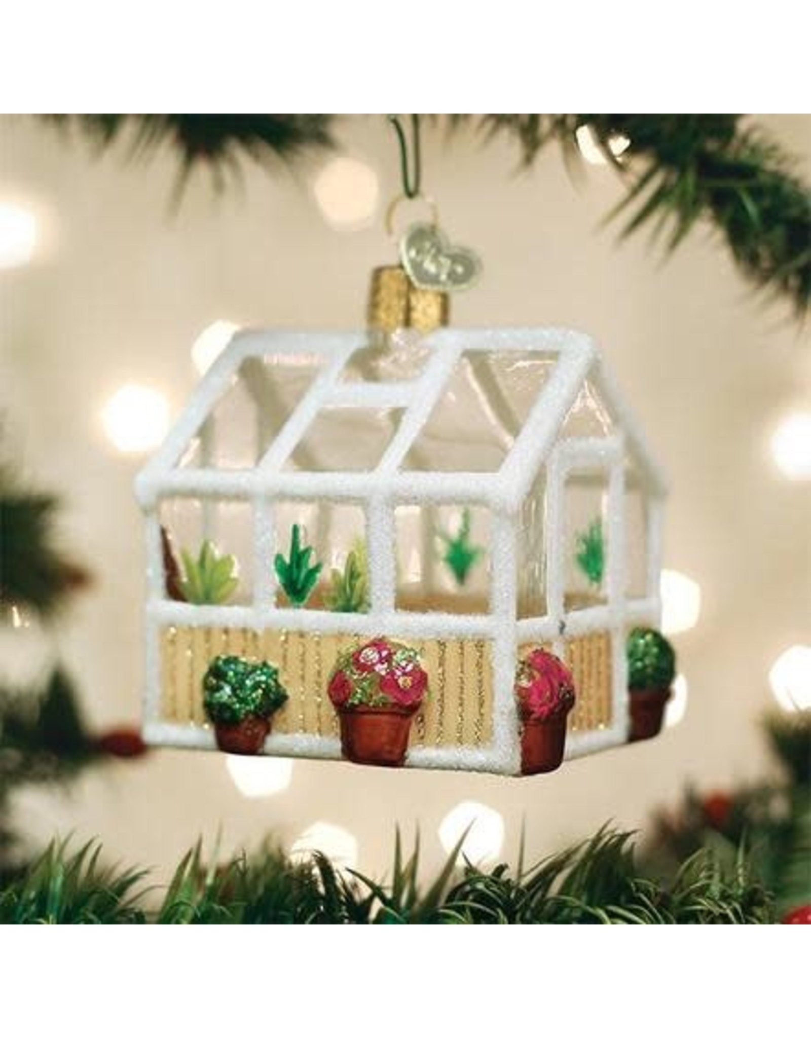 OLD WORLD CHRISTMAS 20121   GREENHOUSE