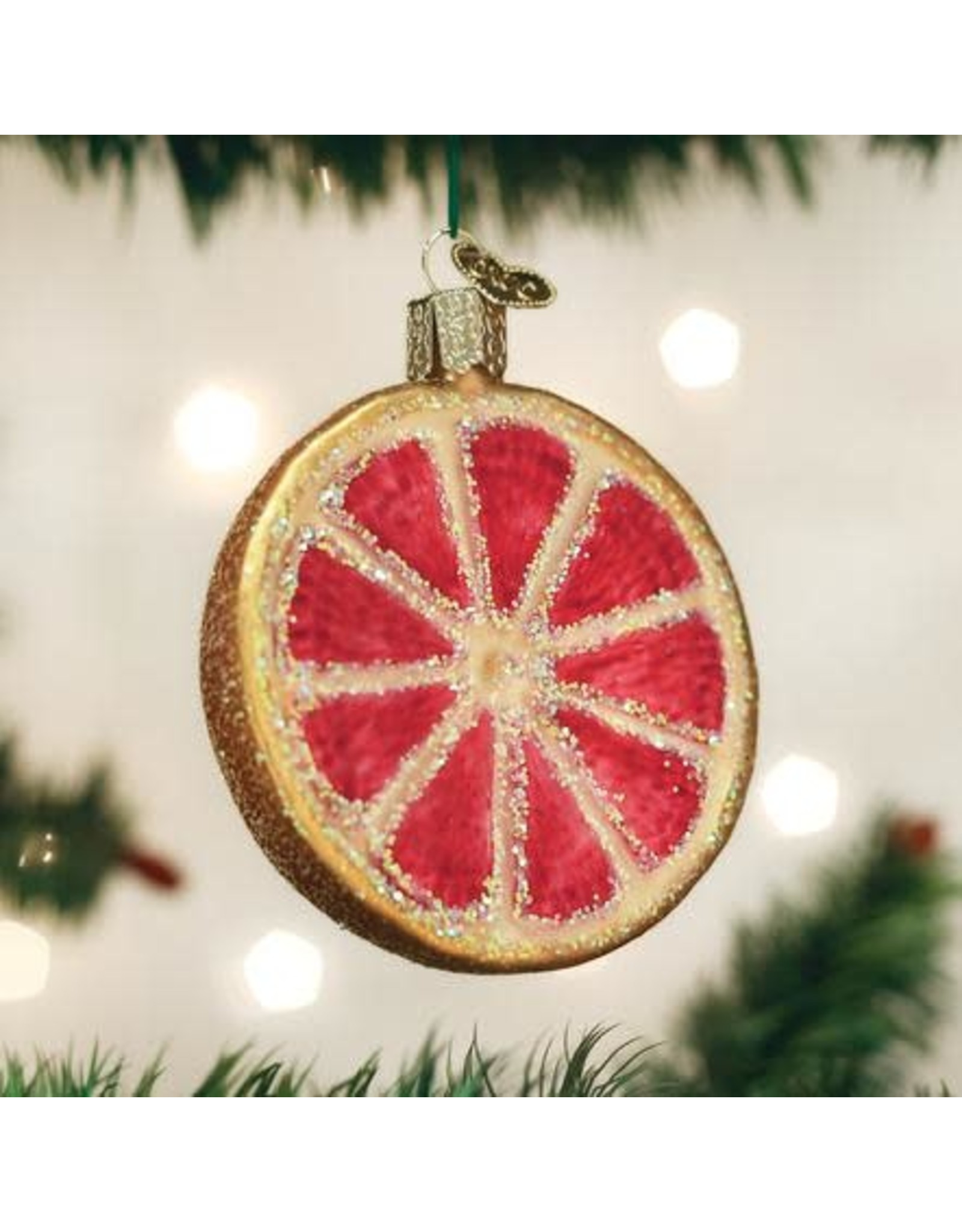 OLD WORLD CHRISTMAS 28117   GRAPEFRUIT