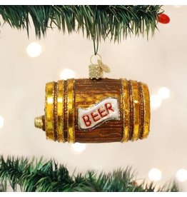 OLD WORLD CHRISTMAS BEER KEG