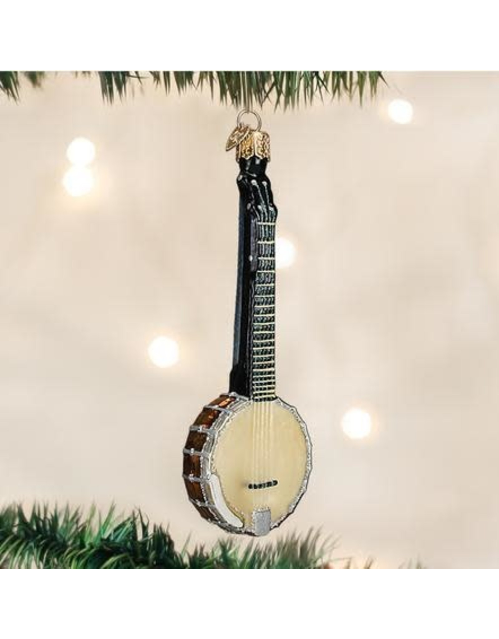 OLD WORLD CHRISTMAS BANJO