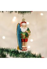 OLD WORLD CHRISTMAS 40060   SURFER SANTA
