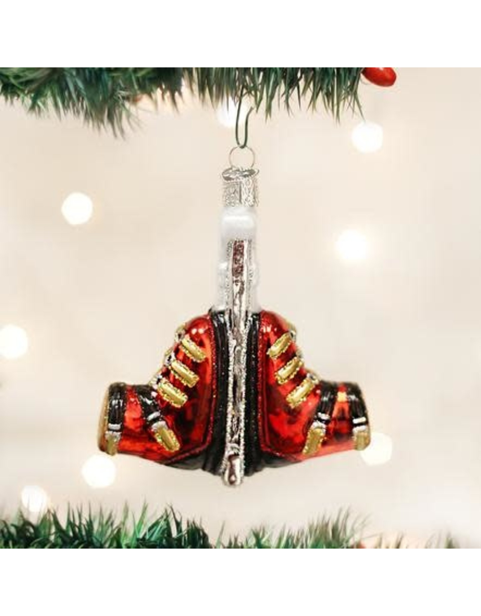 OLD WORLD CHRISTMAS 44068   SKI BOOTS