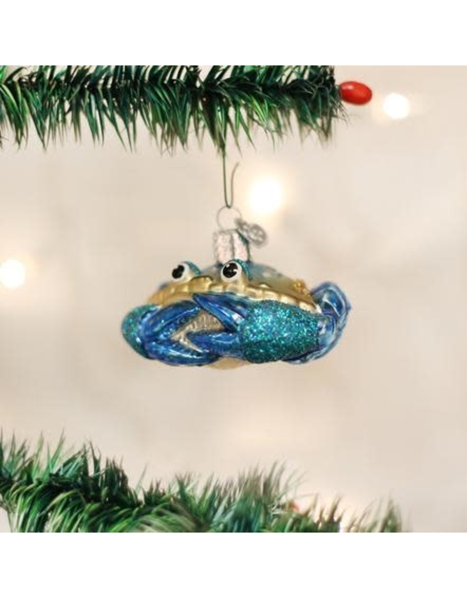 OLD WORLD CHRISTMAS 12184   BLUE CRAB
